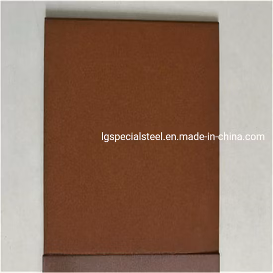 Piastra in acciaio al carbonio resistente alle intemperie Corten B Q355nh diretta in fabbricaq235nh, Q500nh, Q235gnh